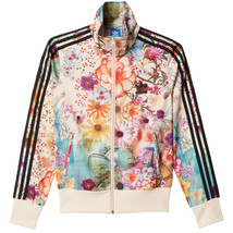 New Amazing Adidas Firebird Track top Floral Jacket Multicolor for women... - £110.08 GBP