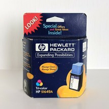 HP Inkjet Print Cartridge - 51649A - Tri-Color - EXP MAY 2000 - New Sealed - €10,20 EUR
