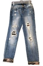 Judy Blue Skinny Fit Women’s Jeans Sz - 11/30 Distressed Camo Patches &amp; ... - $24.95
