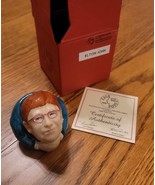 Kevin Francis Face Pot-Sir Elton John Made in England Gift Box Excellent - $49.45