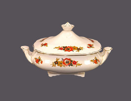 Antique Wedgwood Richelieu covered serving bowl made in England. Flaws. - $112.20
