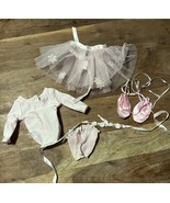 18&quot; Doll Peach Ballerina Outfit w/ Leotard, Skirt, &amp; More! Fits AG&amp;OG - $19.14 CAD