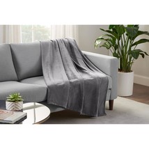 SERTA Cozy Plush Thick Fuzzy Soft Throw Blanket for Bed and Couch, 60 in x 80 in - £25.65 GBP