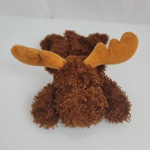 Mary Meyer 2000 Stuffed Plush Floppy Beanbag Moose Deer Curly Shaggy Fur... - £38.91 GBP