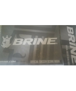 Brine Offiziell Soccer Score Book-Brand New-SHIPS N 24 HOURS - $759.54 MXN