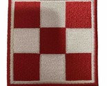 Purina 3” Square Rodeo Embroidered Iron On Sponsor Patch Checkerboard - $13.20