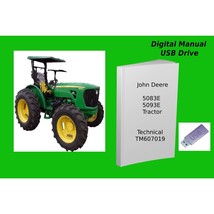 John Deere 5083E &amp; 5093E Tractors Repair Technical Manual Read Description - £18.66 GBP