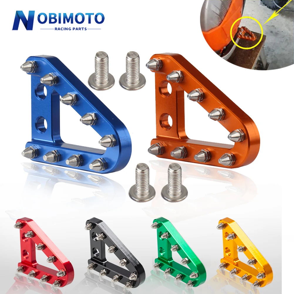 CNC Motorcycle Rear Brake Pedal Step Plate Tip For KTM 125-530   EXC XC ... - $15.06