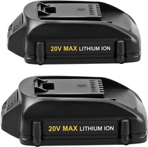 2-Pack 3.0Ah Replacement for Worx 20V Lithium Battery for WA3520 WA3525 ... - $42.99