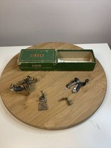 Vintage Singer Sewing Machine  Attachment Set Box 121899 Incomplete - $34.64