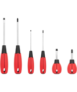6-Piece Magnetic Screwdriver Set with Cushion Grip Handles - $17.55 CAD