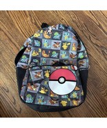 Pokemon Character Backpack 18&quot;x14&quot; Pikachu Eevee Squirtle Venusaur and more - $14.85
