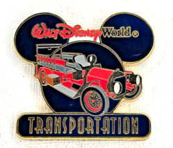 Disney 2001 WDW Magic Kingdom Fire Truck Transportation Series LE Pin#5547 - $85.45