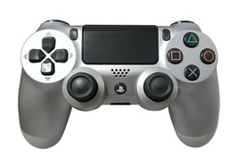 Sony Playstation 4 PS4 Dualshock 4 SILVER Wireless Controller CUH-ZCT2U gamepad - £50.26 GBP