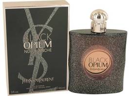 Yves Saint Laurent Black Opium Nuit Blanche Perfume 3.0 Oz Eau De Parfum Spray image 2