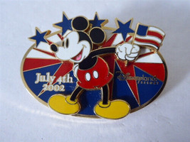 Disney Trading Pins 13097 DLR - 4th of July 2002 (Mickey) - £11.27 GBP