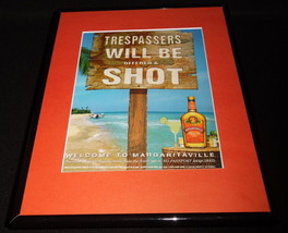 2000 Margaritaville Premium Tequila Framed 11x14 ORIGINAL Advertisement - £27.17 GBP