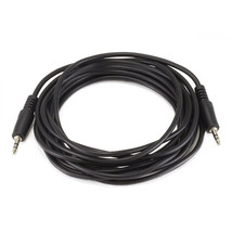 Monoprice 645 STEREO PLUG/PLUG M/M CABLE - BLACK 12FT - $31.46 CAD