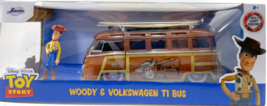 Jada - 33176 - Toy Story - Woody &amp; Volkswagen T1 Bus - Scale 1:24 - £31.65 GBP