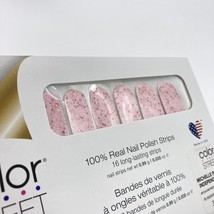 Color Street Real Nail Polish Strips Pink Warrior New - £4.52 GBP