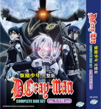 DVD D.Gray-man Complete Anime Series + Hallow English Dubbed~ 116 Episodes - £27.79 GBP