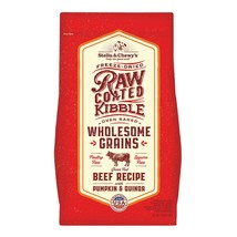 Stella &amp; Chewy&#39;s Dog Wholesome Grain Raw Coated Beef 22Lb - £115.47 GBP