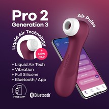 Satisfyer Pro 2 Generation 3 Rechargeable Clitoral Liquid Air Tech Vibrator - £58.73 GBP