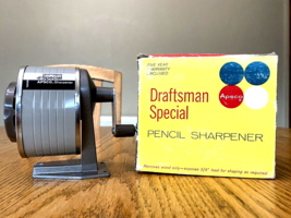 Apsco Berol Draftsman Special Pencil Sharpener, NOS in original box - £104.51 GBP