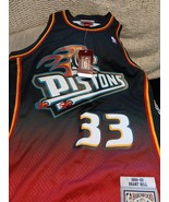 1999-00 Grant Hill Detroit Pistons Mitchell And Ness Jersey Size M - $1,881.08 MXN