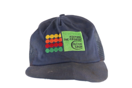 Vintage 80s K-Products Keeping the Promise Clean Crop Trucker Hat AS IS ... - $19.75
