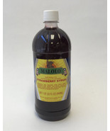 Malolo Strawberry Syrup 32 Oz Bottle (Pack Of 3) - $1,507.73 MXN