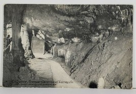 Virginia Entrance Avenue Caverns of Luray Va c1907 to Gettysburg Postcard P17 - £6.24 GBP