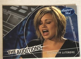 American Idol Trading Card #62 Elizabeth Latendre - £1.52 GBP