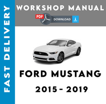 Ford Mustang 2015 2016 2017 2018 2019 Service Repair Workshop Manual - £5.86 GBP