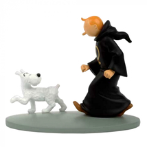 Tintin and Snowy in toga colorized resin figurine (Serie no. 5) Moulinsart New - £71.93 GBP