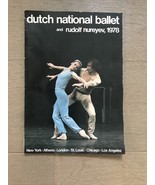 1978 Rudolf Nureyev Guest Performer with Dutch National Ballet Promo Med... - $50.00
