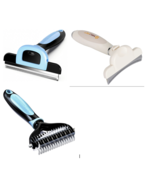MIU Pet Grooming Tools Pick Deshedding Tool, Comb or 2 Sided Dematting C... - £11.78 GBP