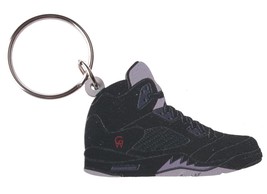 Good Wood Nyc Metallico 5 Nero Sneaker Portachiavi Nero V Scarpe Portach... - $9.71