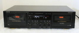 Denon DRW-660 HXPro Stereo Dual Cassette Tape Deck ~ Auto Reverse ~ Part... - £31.87 GBP