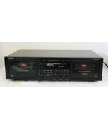 Denon DRW-660 HXPro Stereo Dual Cassette Tape Deck ~ Auto Reverse ~ Part... - $23.99