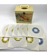 1970&#39;s “ Winnie the Pooh and Tigger Too ” 45 RPM Record Carrying Case 10... - $35.63