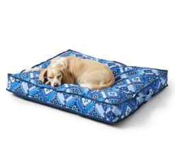 LANDS END Canvas and Sherpa DOG BED COVER Size: LARGE New SHIP FREE - $129.00