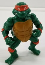 M) Vintage Teenage Mutant Ninja Turtles 1988 Mirage Playmates Toy Michelangelo  - $11.87