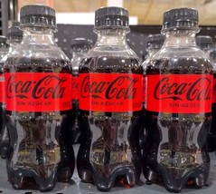 6X COCA COLA MEXICANA SIN AZUCAR / SUGAR FREE MEXICAN COKE - 6 BOTTLES 2... - £18.50 GBP