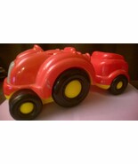Fisher Price Little Tikes Tractor Tots Musical Farm Tractor Trailer Red - $20.51 CAD