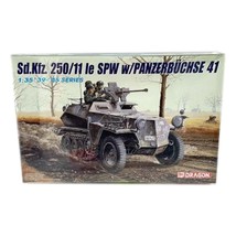 Dragon Model Kit Sd.Kfz. 250/11 SPW w/Panzerbuchse 41 6132 1/35 Vintage 1999 New - $48.06