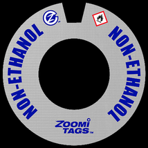 zOOmitags NON ETHANOL gas can ID Tag GASOLINE car auto truck fuel NO ETH... - £17.86 GBP