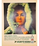 GILBEY&#39;S VODKA - Gilbey&#39;s Gin - Smart Smooth Spirited - 1961 Vintage Pri... - €12,17 EUR