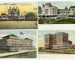 Atlantic City NJ Hotel Postcards Dennis Chalfonte Holmhurst Marlborough ... - $21.78