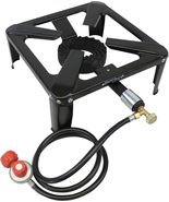 Flame King Heavy Duty 120,000 BTU, 0-20 PSI, Turkey Fryer Single, Cajun ... - $49.99